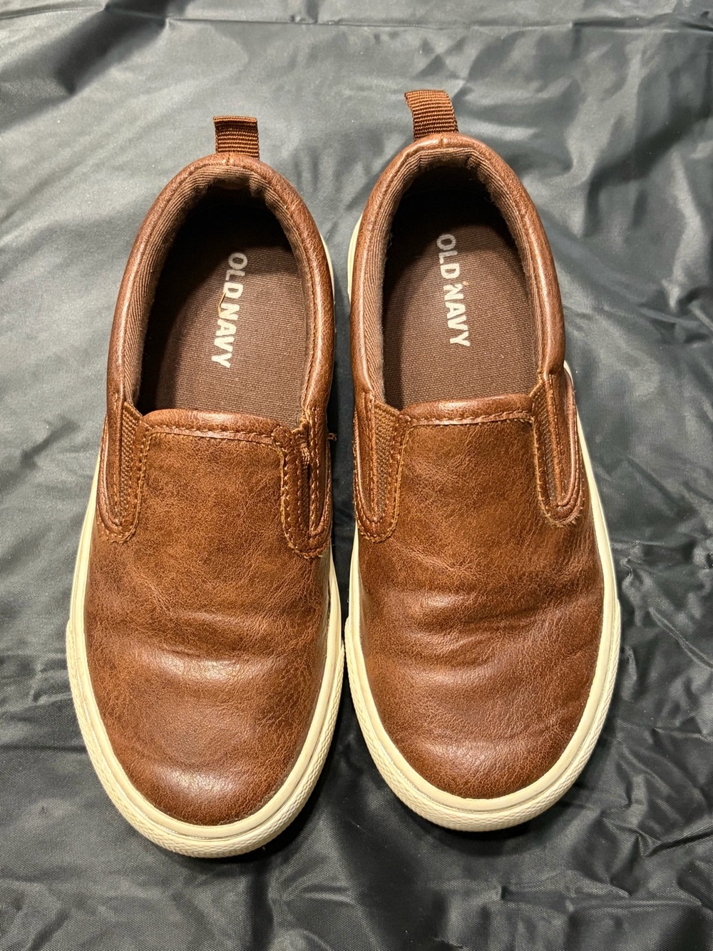 Old Navy Brown Slip-On Kids Casual Shoes Size 12